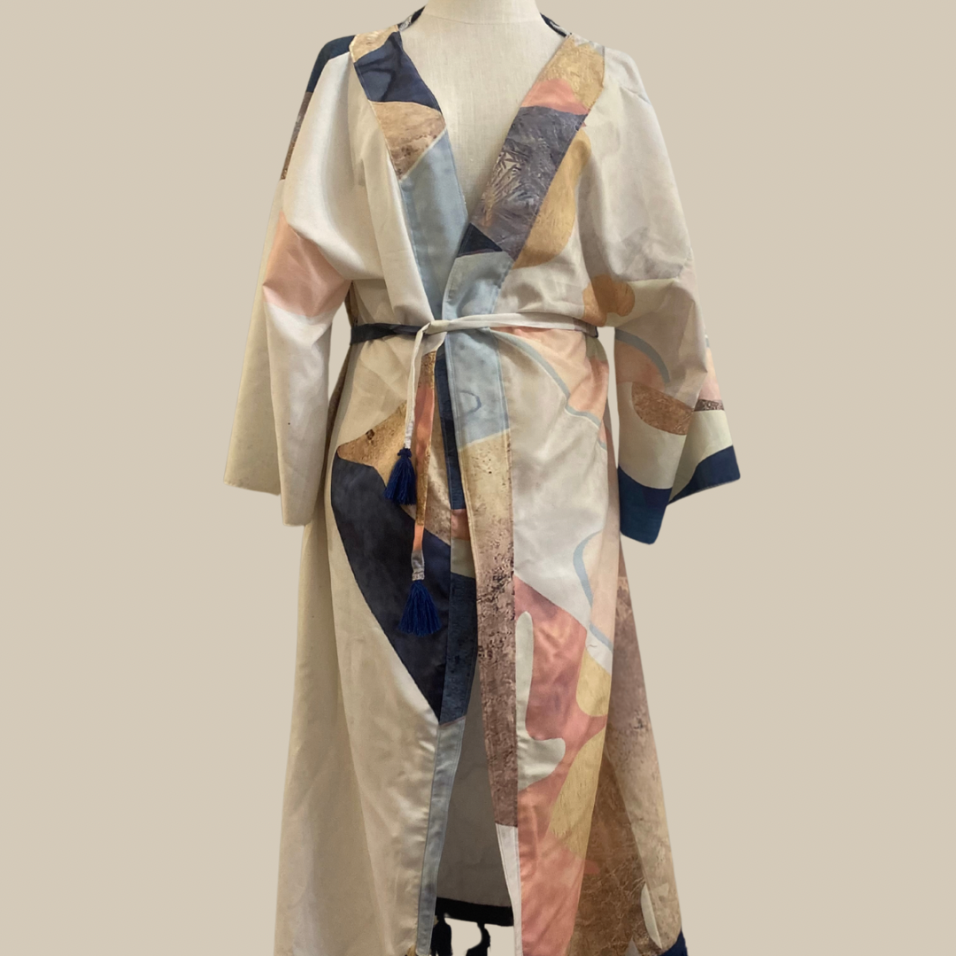 Sea bound Drift Kimono