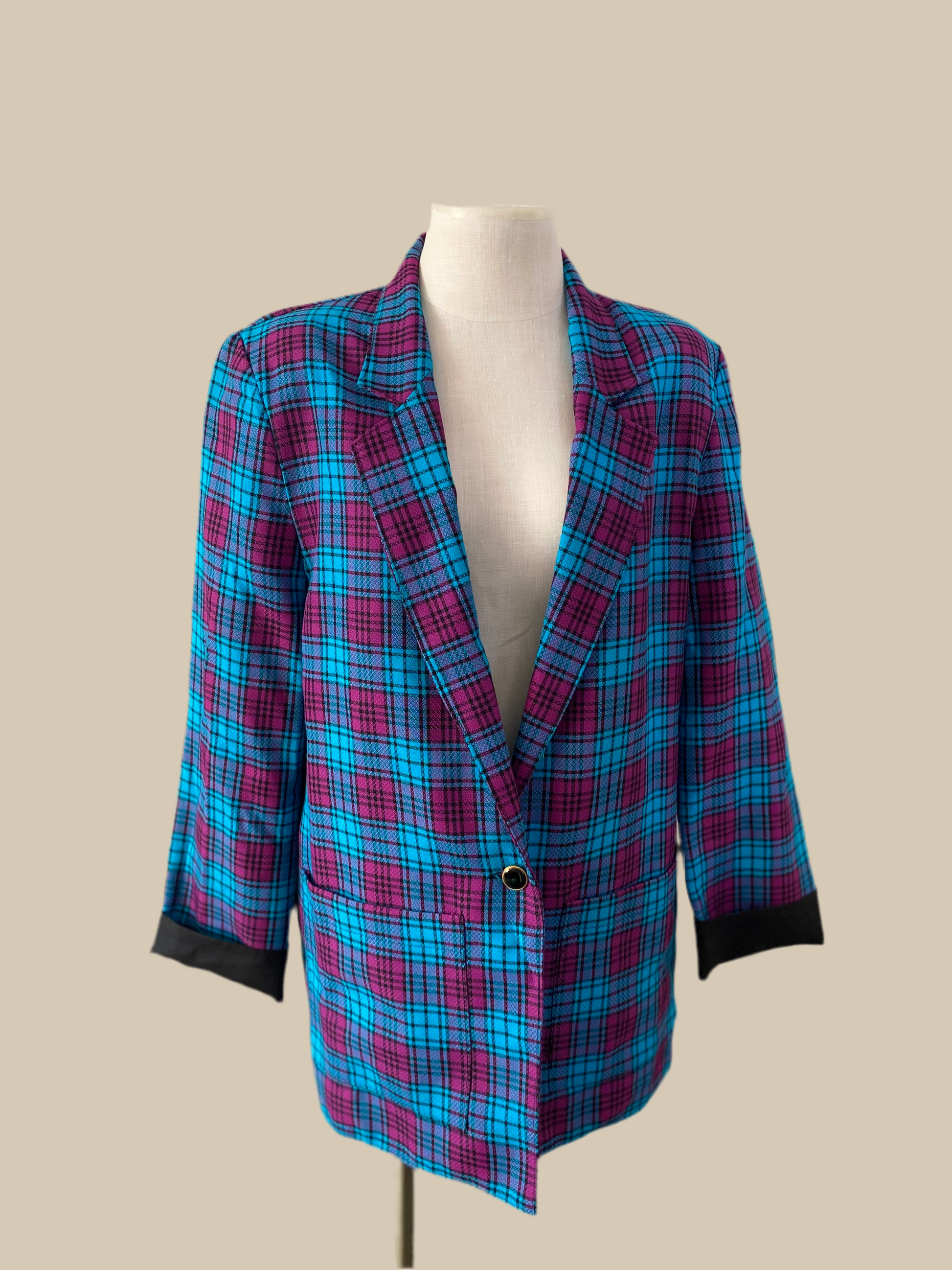 Electric Tartan Blazer ⚡️