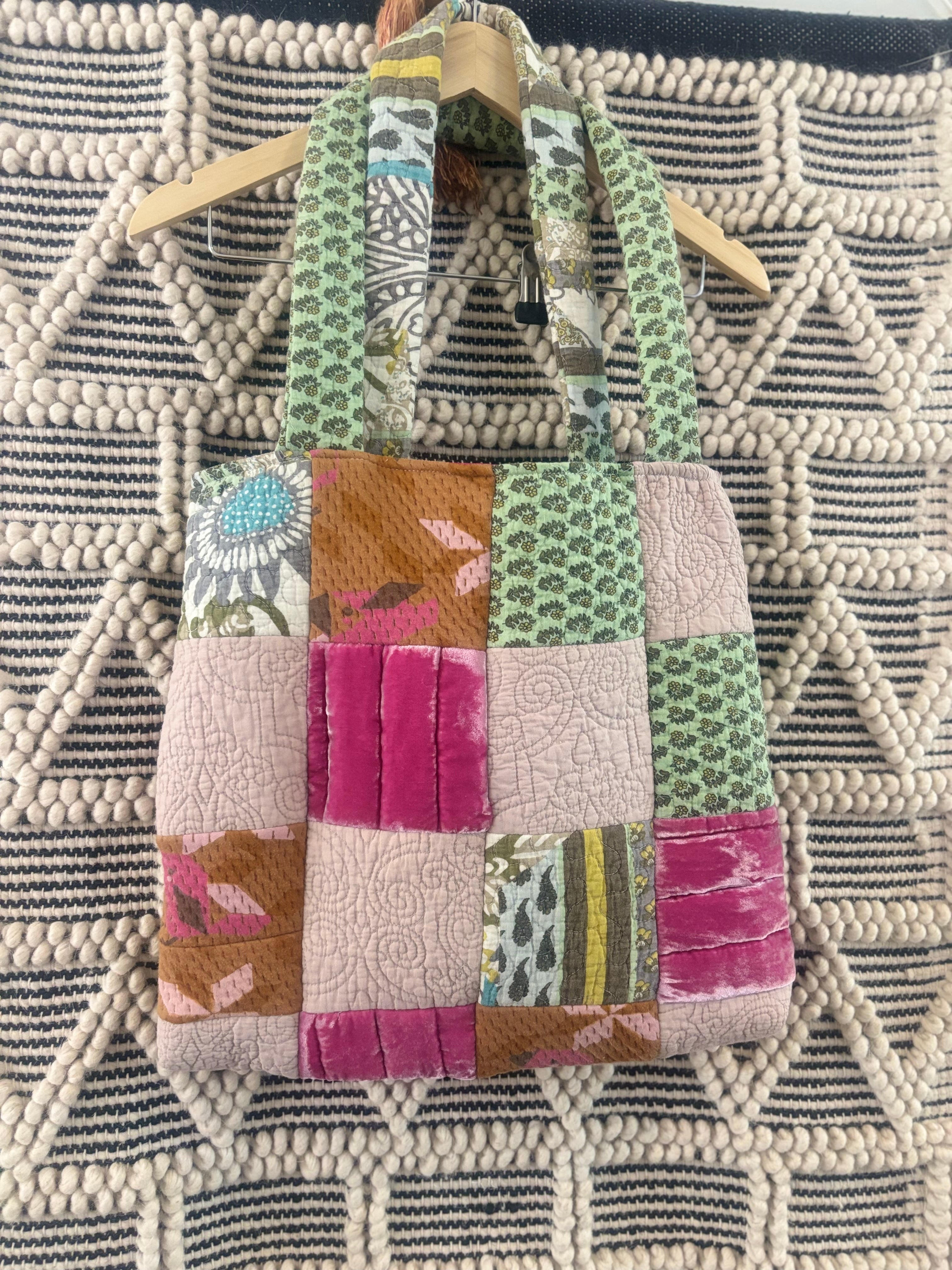 The Linda Patchwork Tote