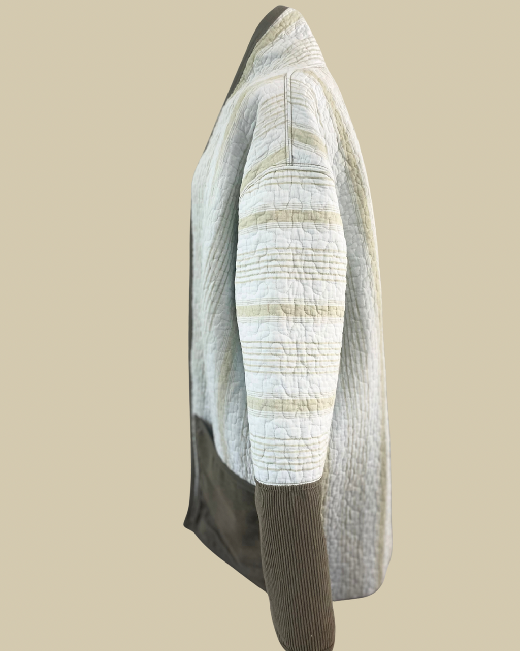 Whispering Fern Quilted Coat