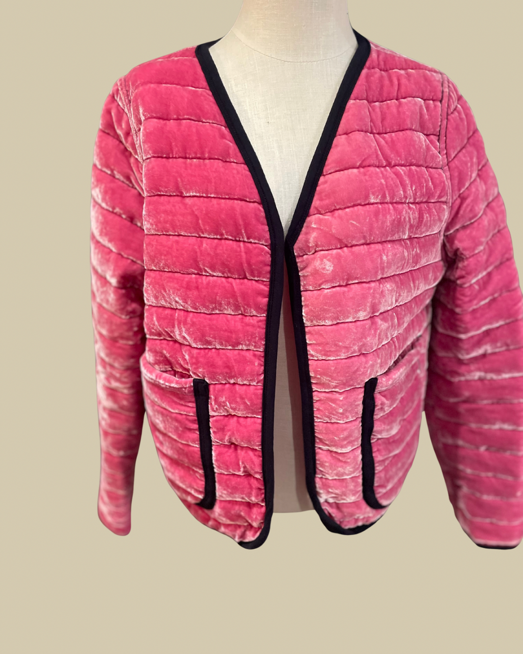 Bubblegum Quilted Coat