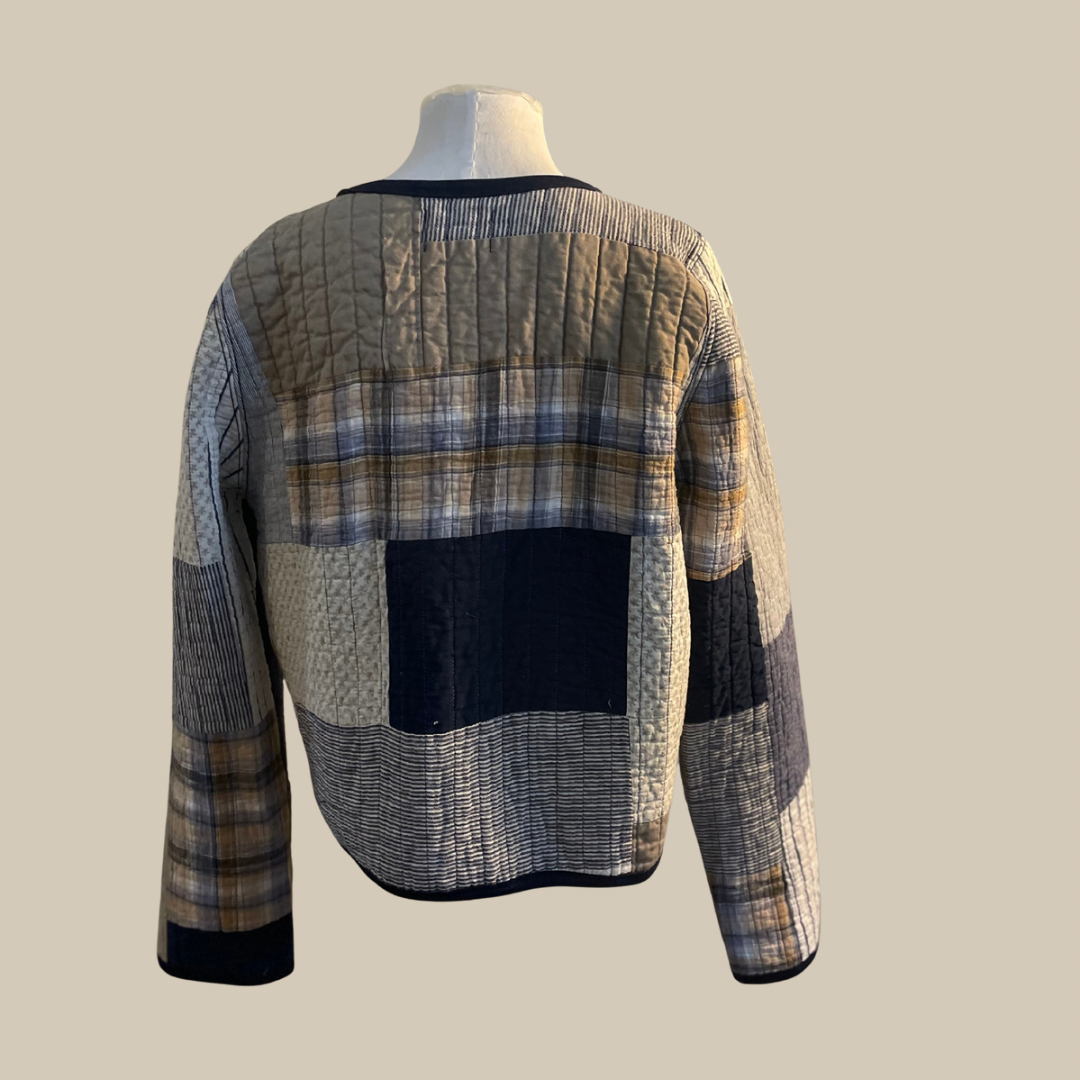 Stonewash Quilted Coat