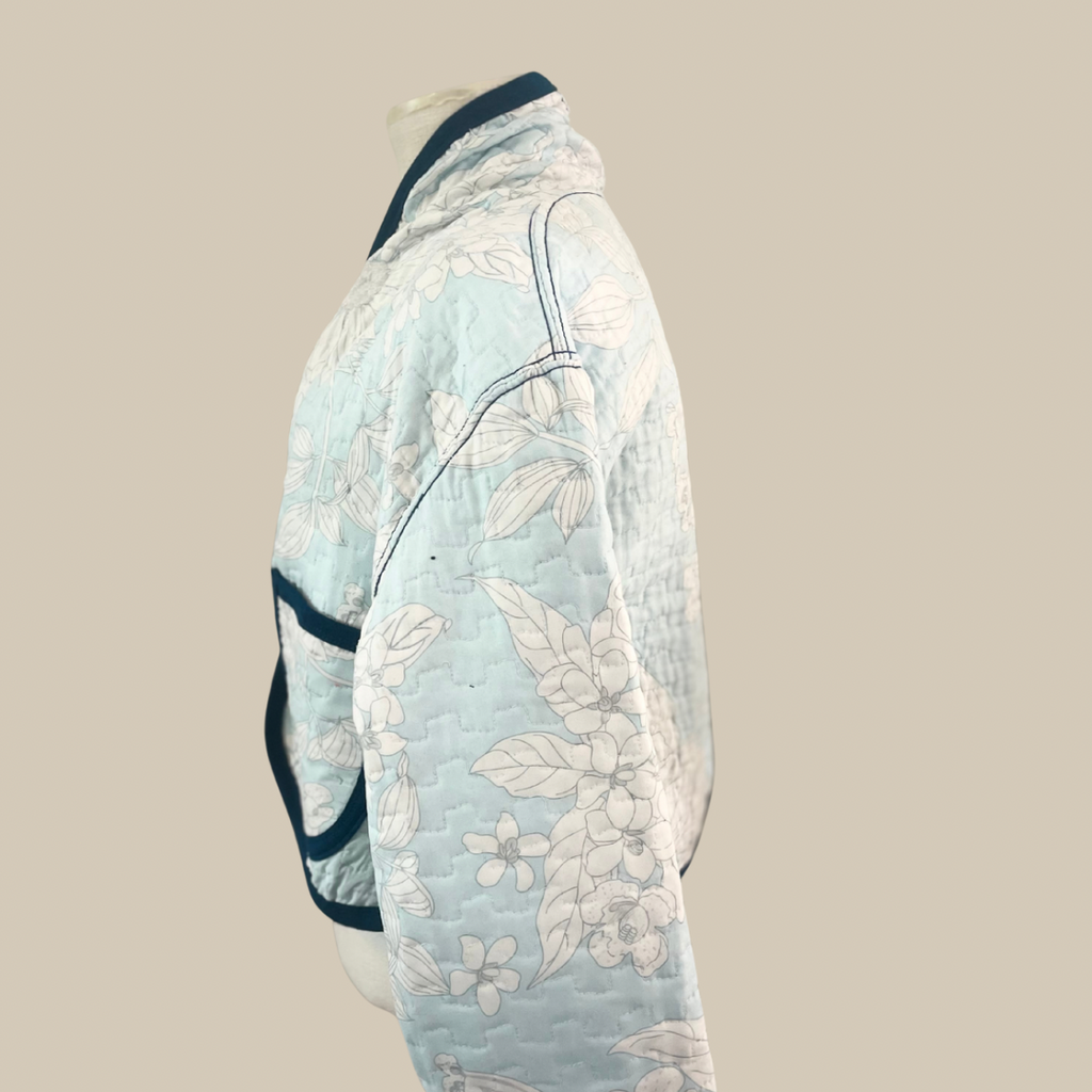 Sunflower Sky Quilted Coat