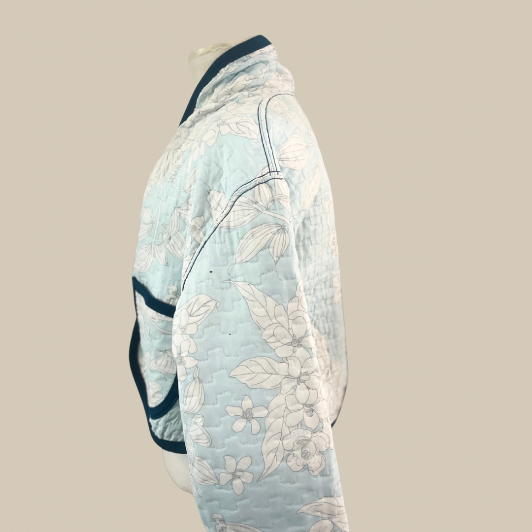 Sunflower Sky Quilted Coat