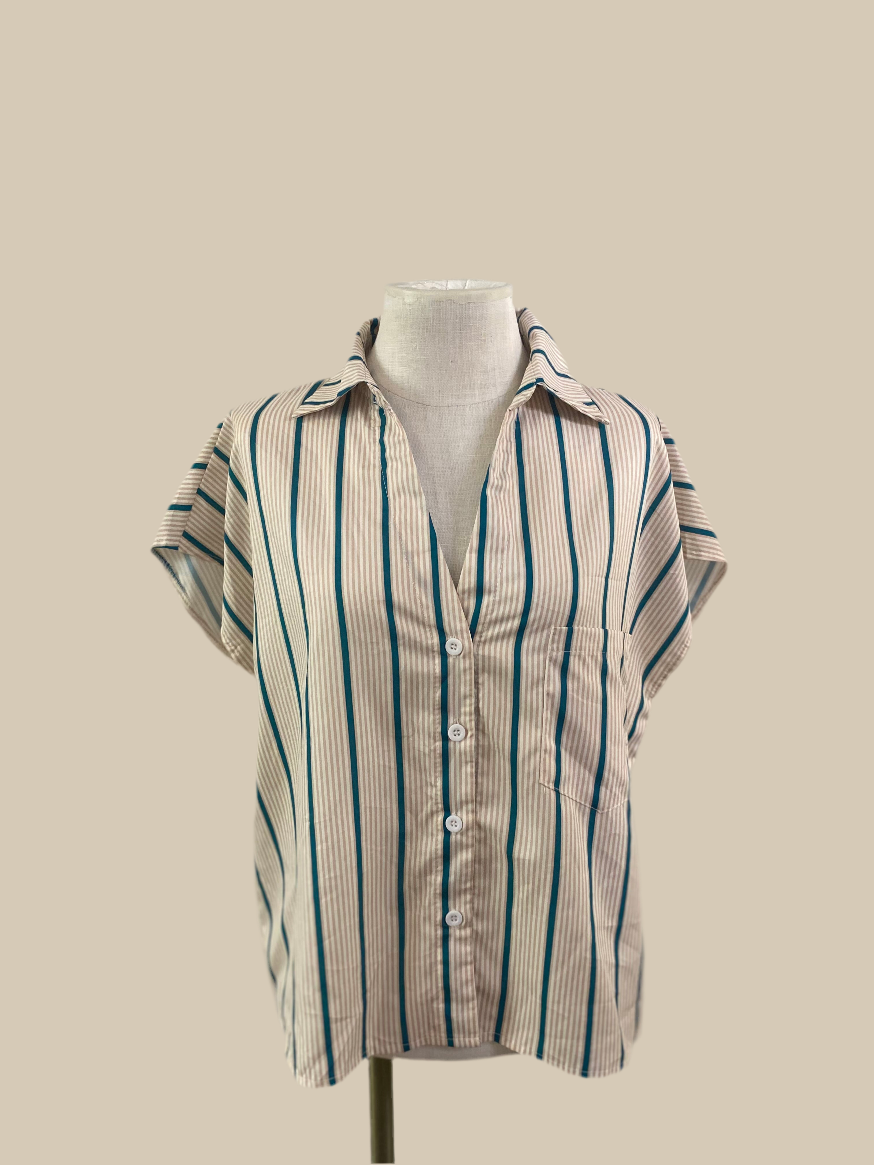 Seaside Stripes Shirt 🌊⛵