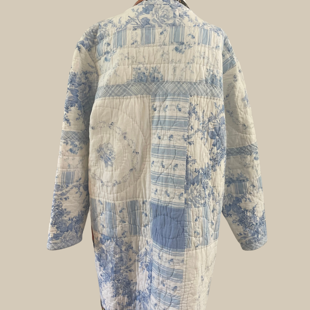 Blue Willow Quilt Coat