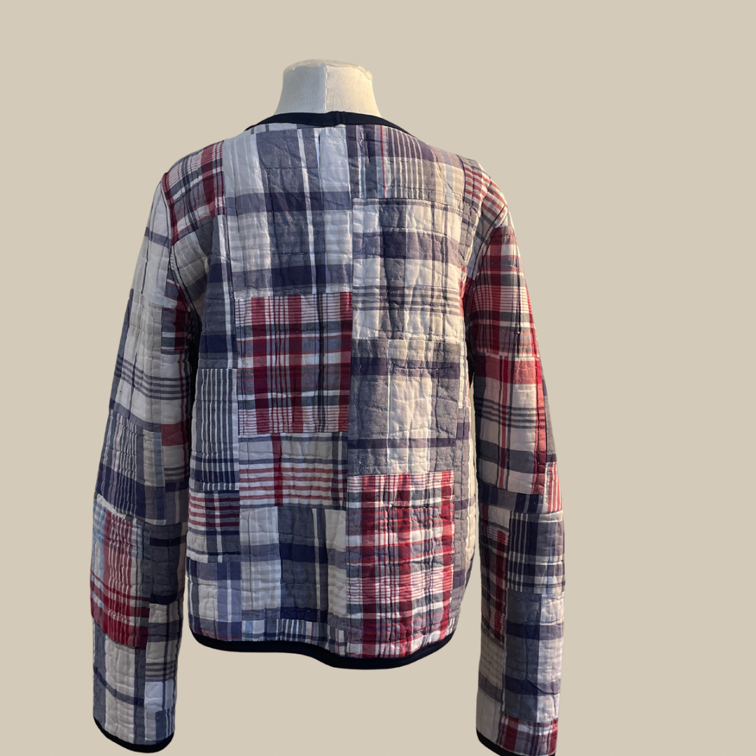 Blue Haven Quilt Coat Short
