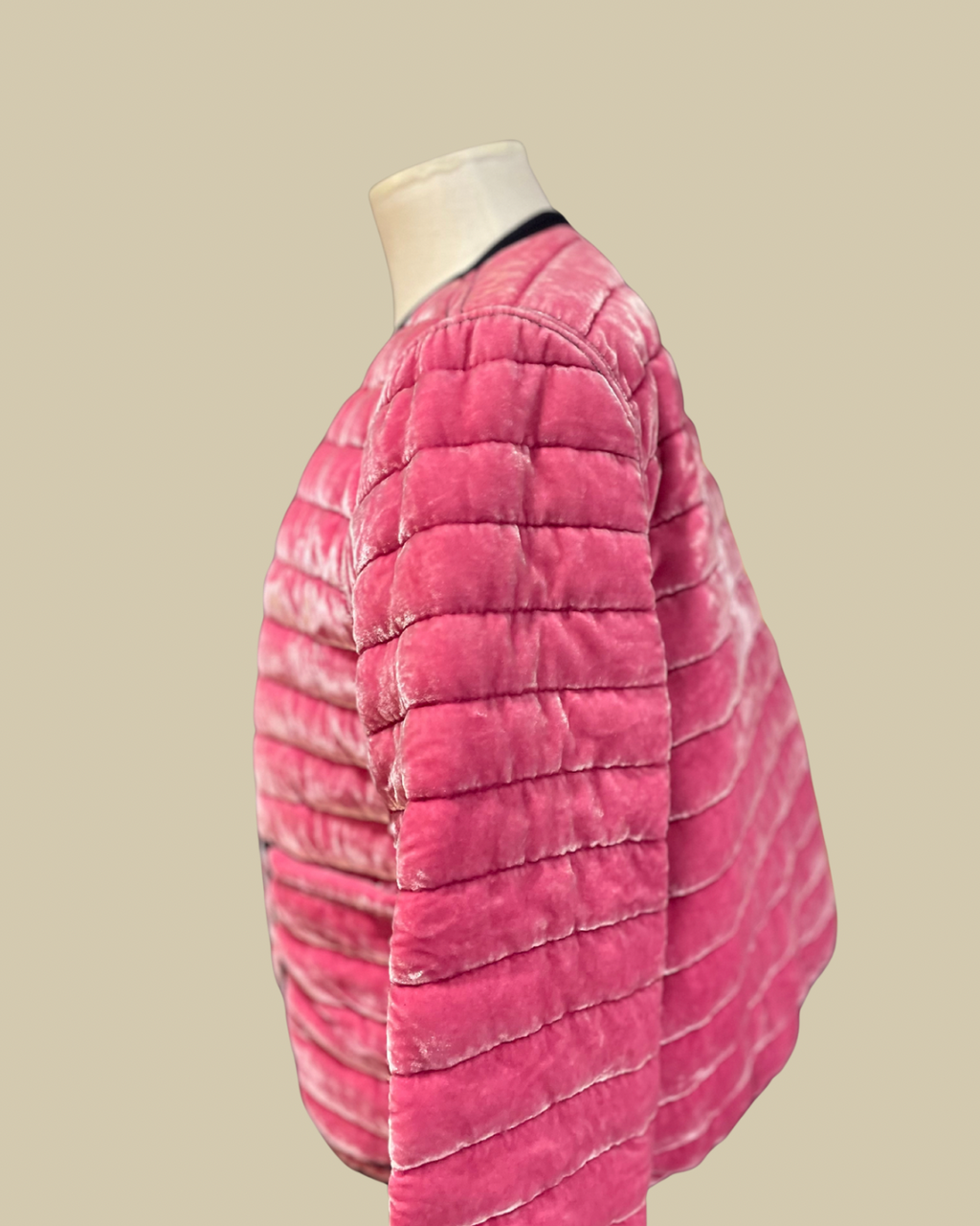 Bubblegum Quilted Coat