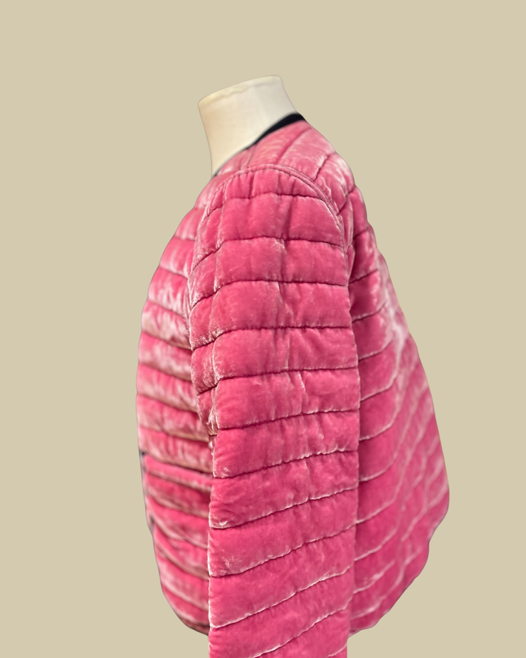 Bubblegum Quilted Coat