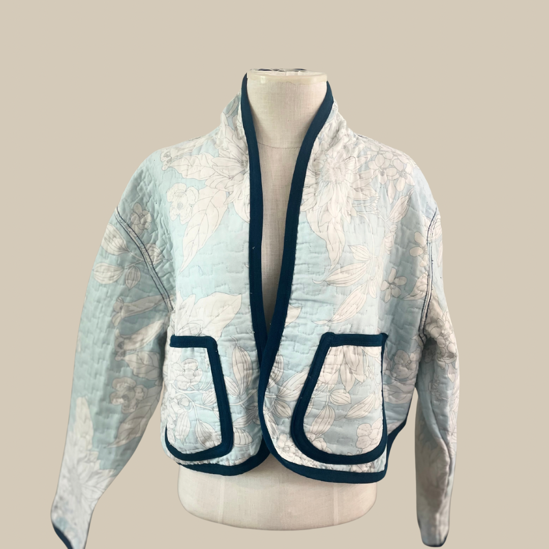 Sunflower Sky Quilted Coat