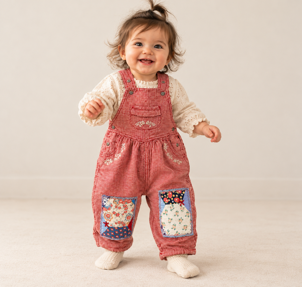 Little Prairie Patch Overalls
