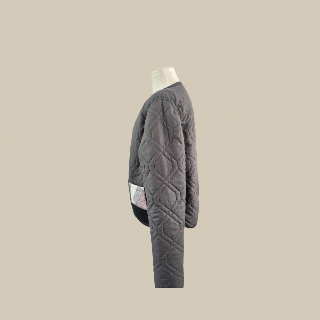 Stone Roses Quilt Coat