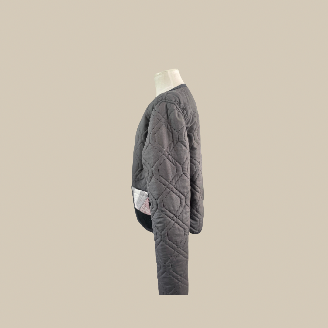 Stone Roses Quilt Coat