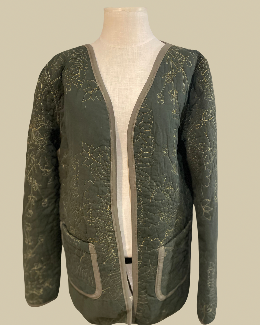 The Evergreen Quilt Coat