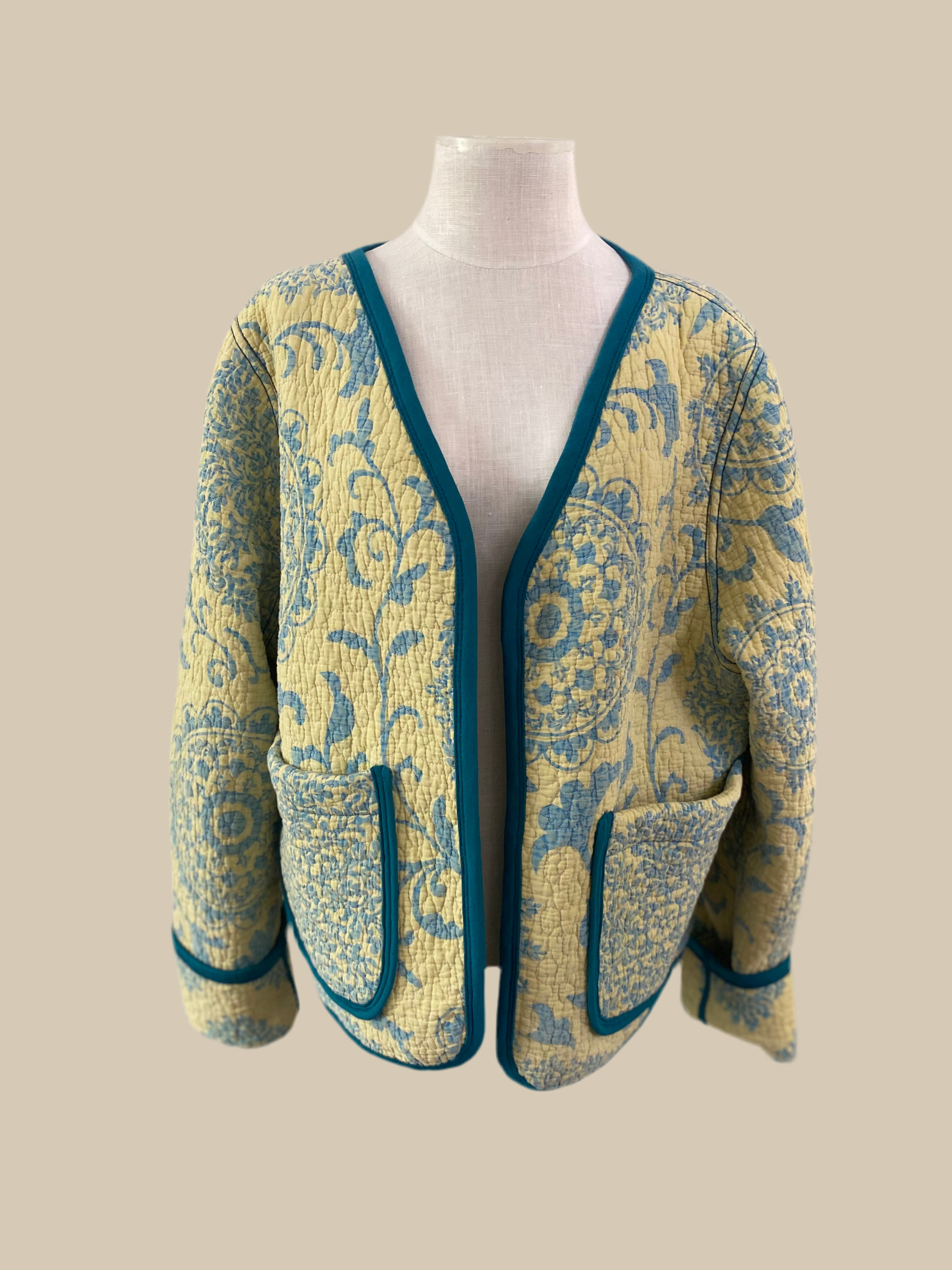 The Indigo Bloom Jacket