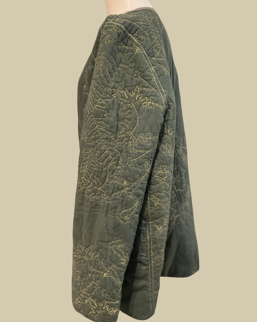 The Evergreen Quilt Coat