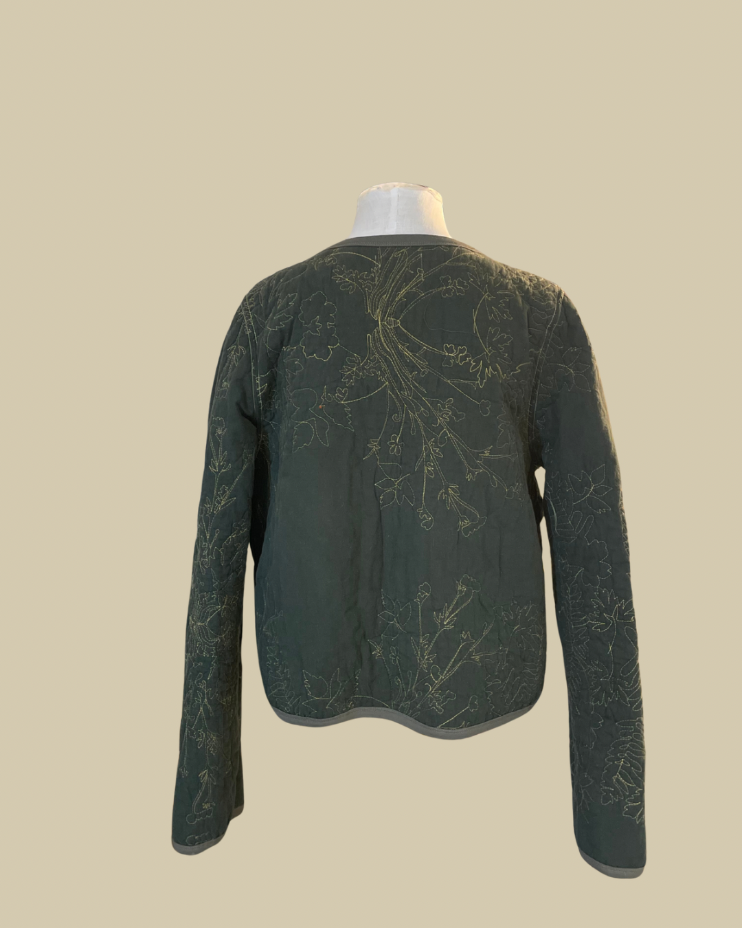 Forest Whisper Quilted Coat