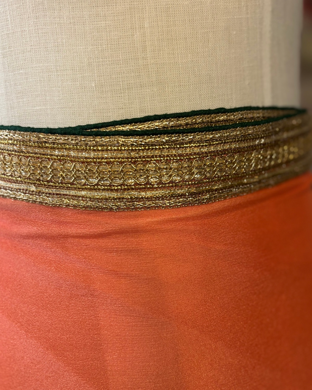 The Saffron Maxi Wrap Skirt
