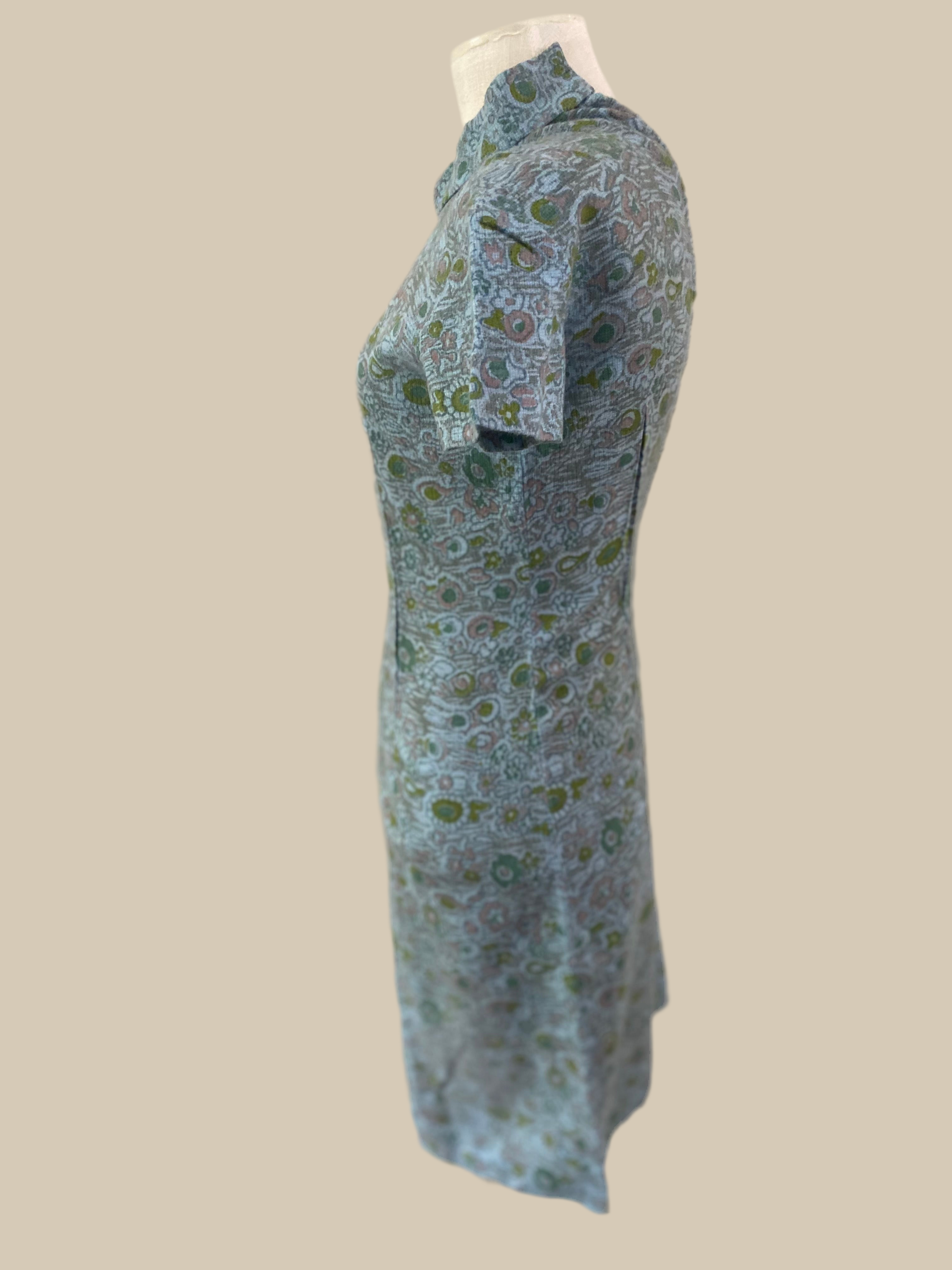 Vintage Qipao-Style Dress