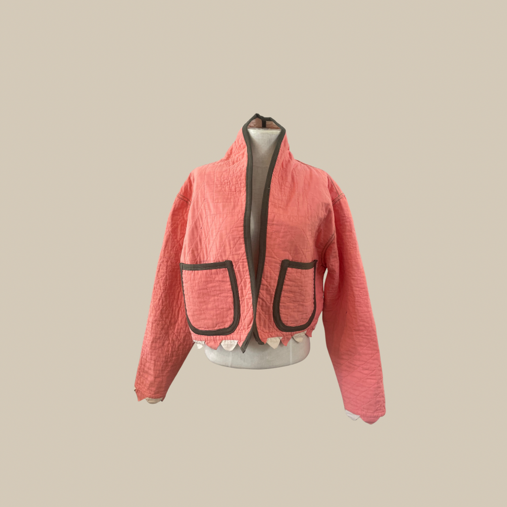 Coral Haven Quilted Coat