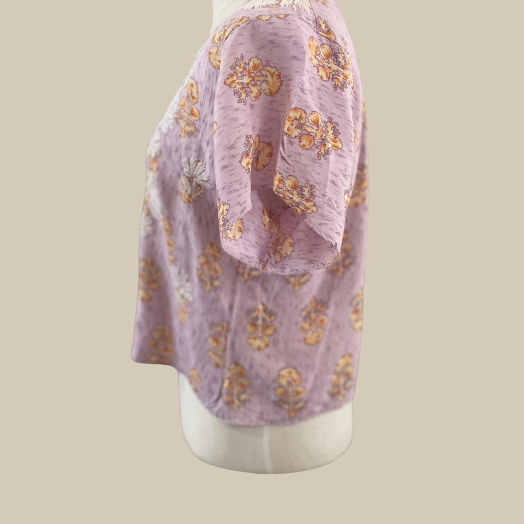Lilac Daisy Blouse