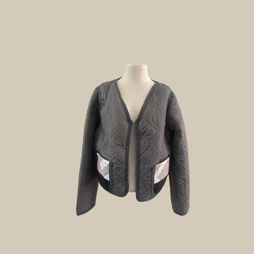 Stone Roses Quilt Coat