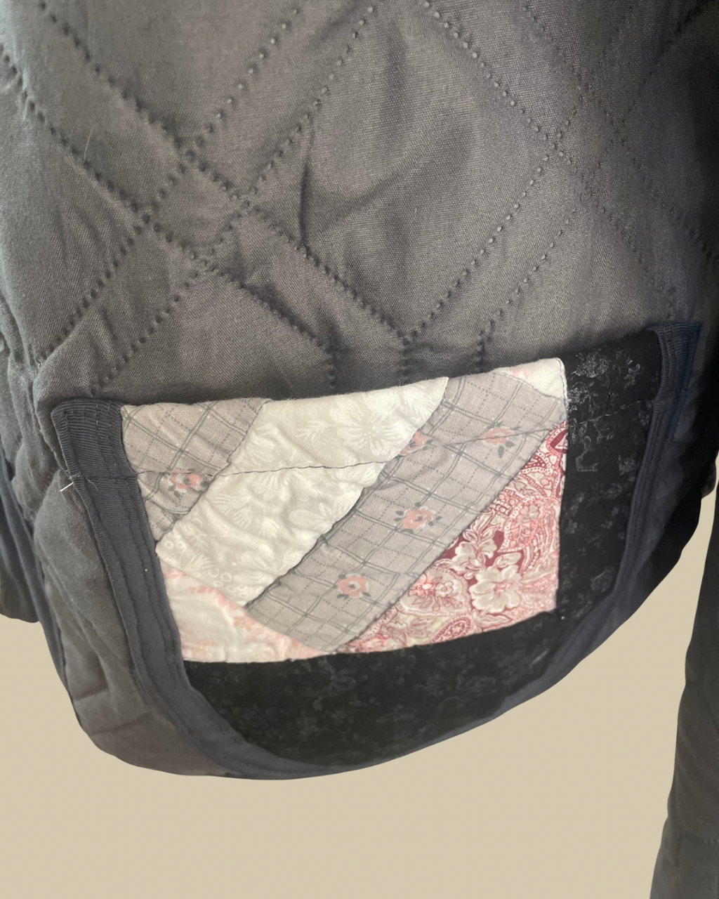 Stone Roses Quilt Coat