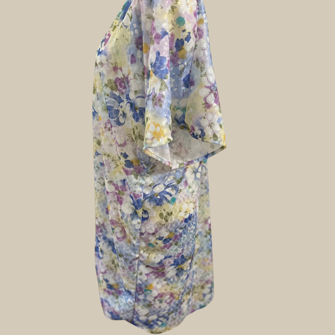 Watercolour Petals Kimono