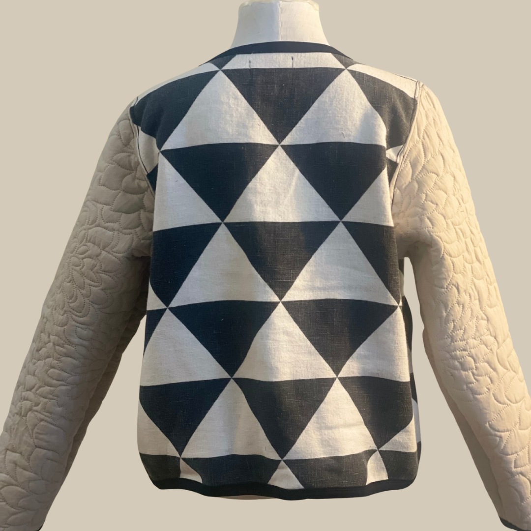 Nordic Bloom Quilt Coat
