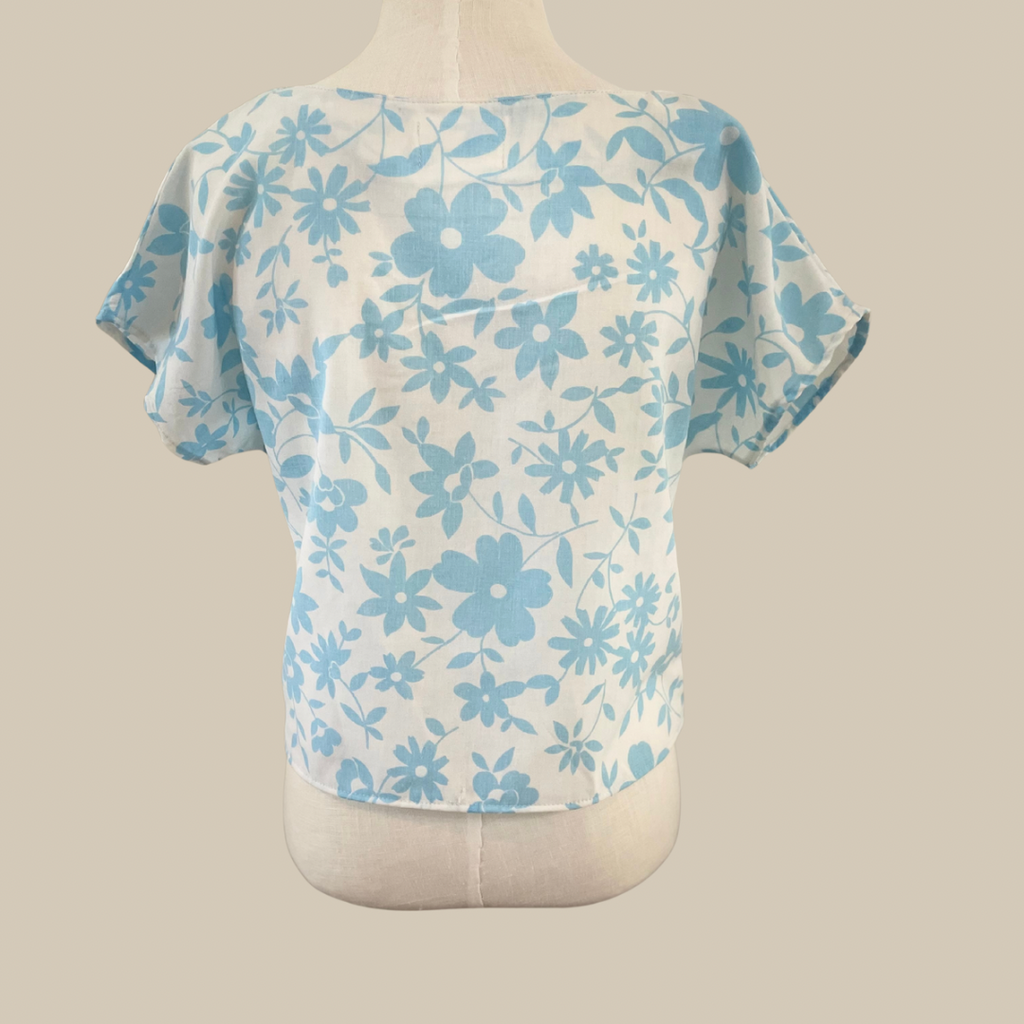 Sky Bloom Blouse