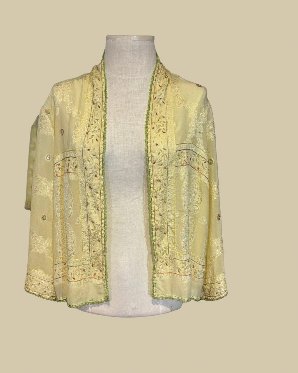 The Soleil Crop Kimono