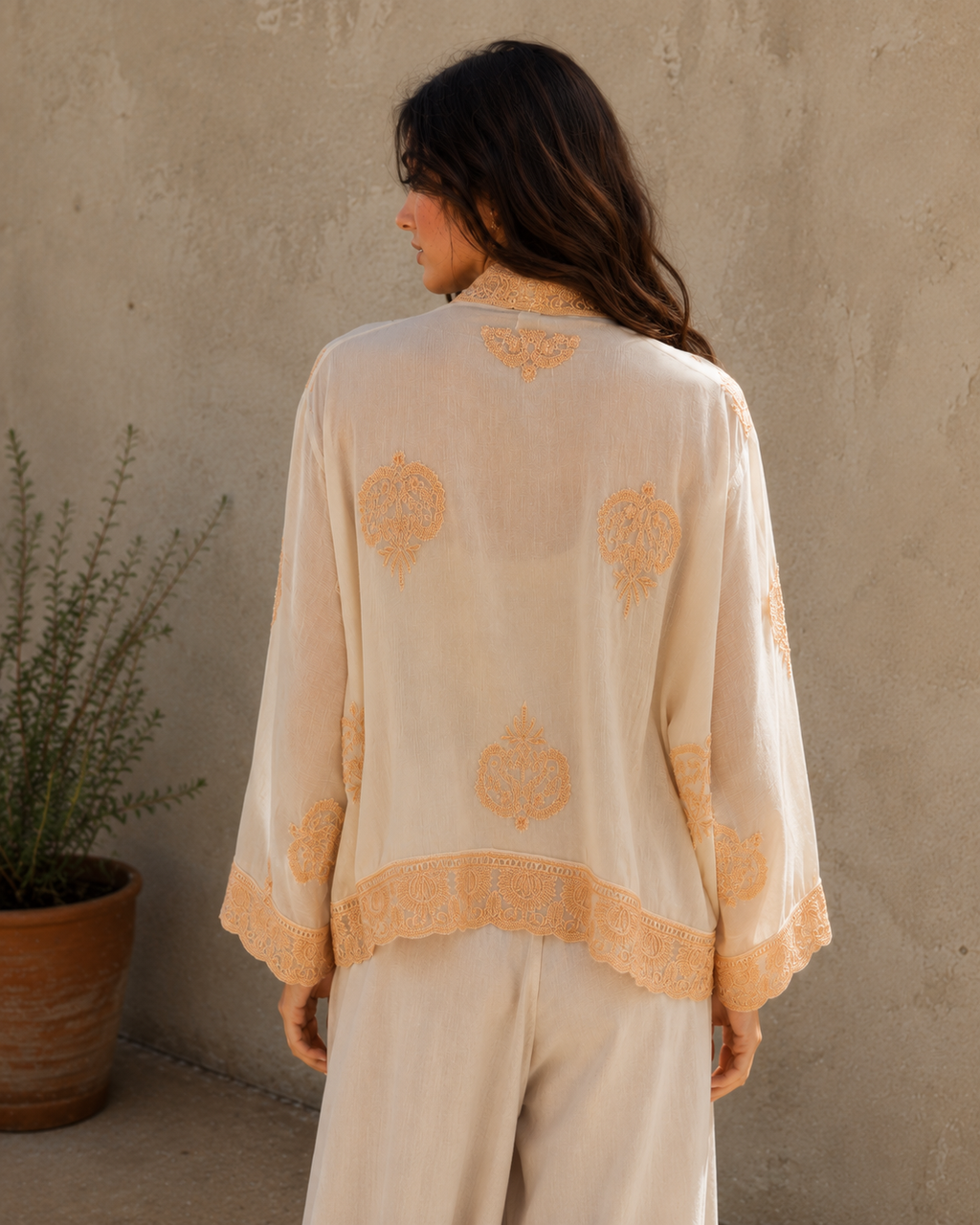 The Peach Crop Kimono