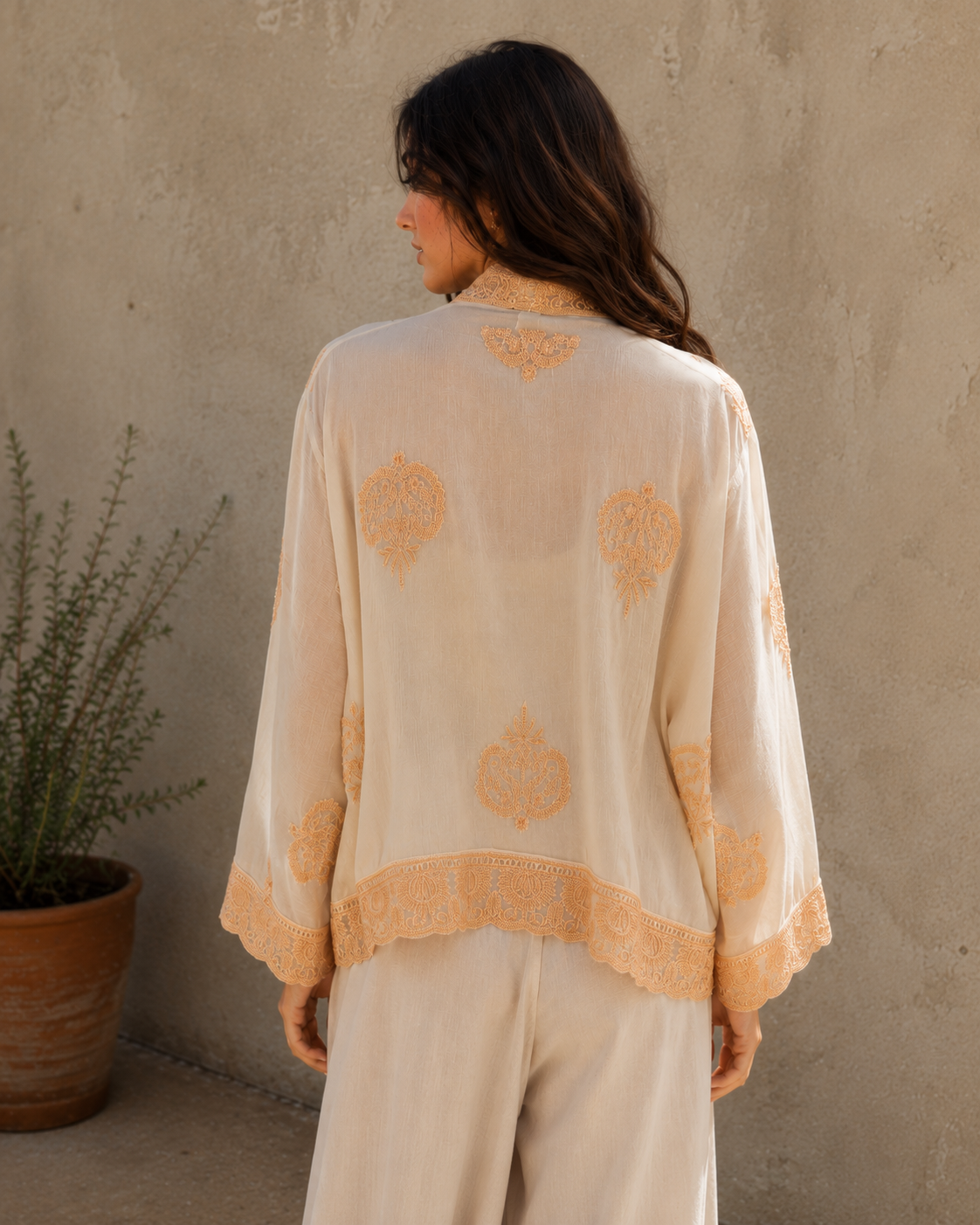 The Peach Crop Kimono