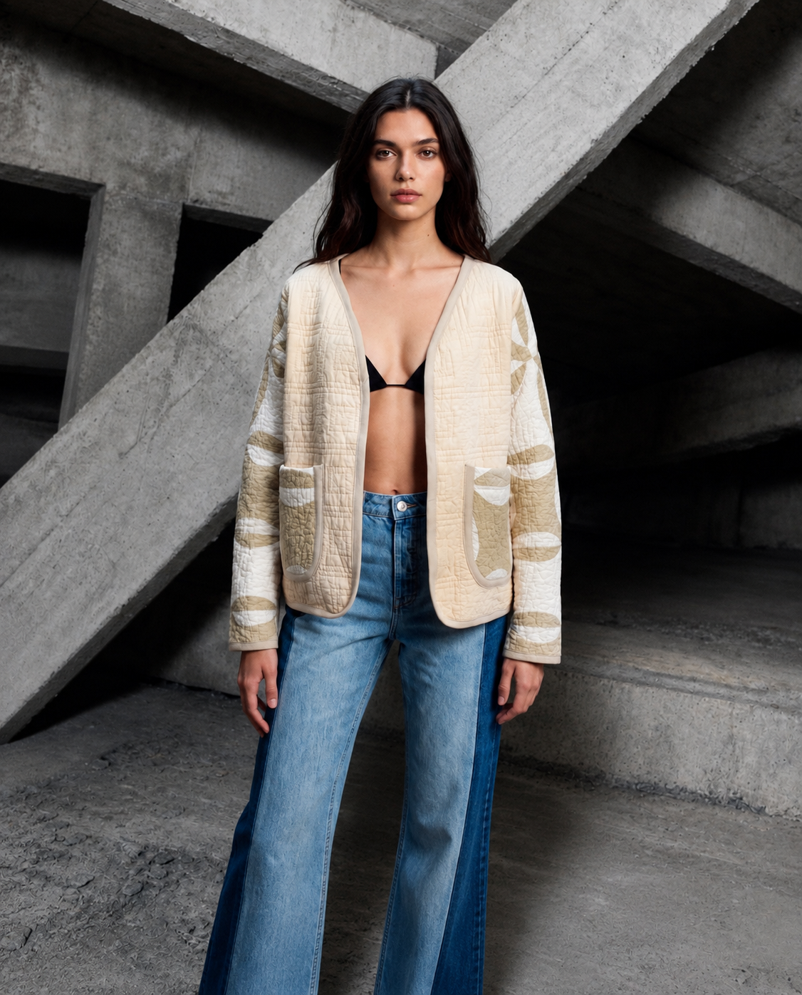The Oatmilk Quilted Jacket