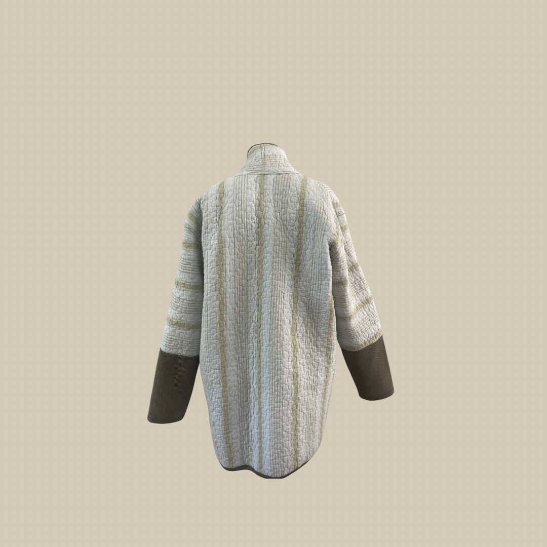 Whispering Fern Quilted Coat