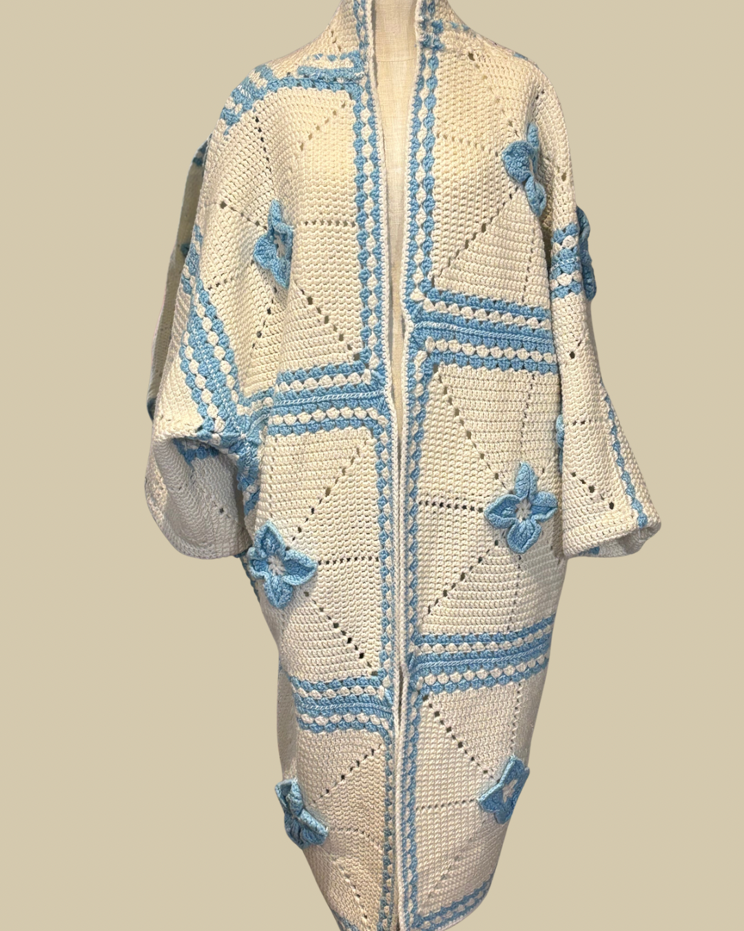 The Bluebell Crochet Duster