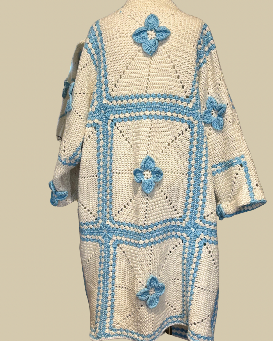 The Bluebell Crochet Duster