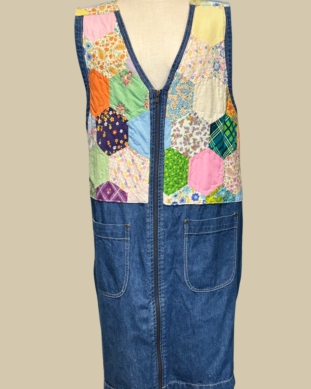 The Honeycomb Revival Dress Vest
