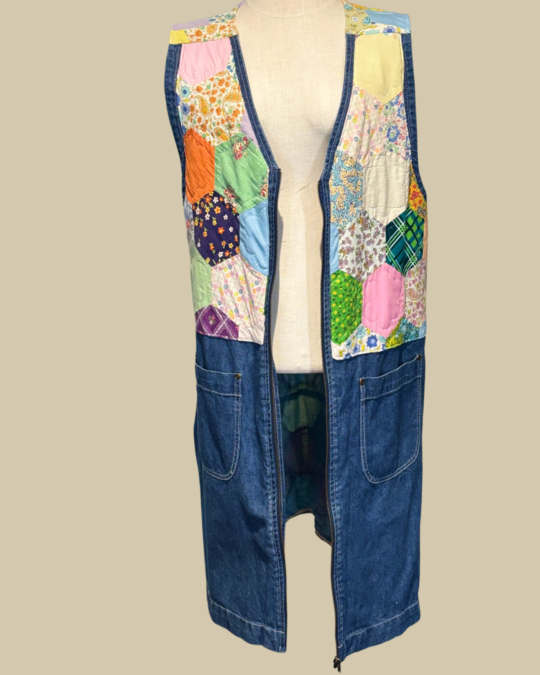 The Honeycomb Revival Dress Vest